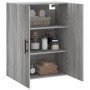 Armario de pared gris Sonoma 69,5x34x90 cm de vidaXL, Aparadores - Ref: Foro24-828450, Precio: 69,82 €, Descuento: %