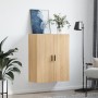 Armario de pared roble Sonoma 69,5x34x90 cm de vidaXL, Aparadores - Ref: Foro24-828439, Precio: 65,82 €, Descuento: %