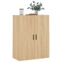 Armario de pared roble Sonoma 69,5x34x90 cm de vidaXL, Aparadores - Ref: Foro24-828439, Precio: 65,82 €, Descuento: %