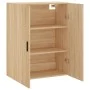 Sonoma oak wall cabinet 69.5x34x90 cm by vidaXL, Sideboards - Ref: Foro24-828439, Price: 65,15 €, Discount: %