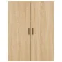 Sonoma oak wall cabinet 69.5x34x90 cm by vidaXL, Sideboards - Ref: Foro24-828439, Price: 65,15 €, Discount: %