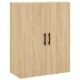 Sonoma oak wall cabinet 69.5x34x90 cm by vidaXL, Sideboards - Ref: Foro24-828447, Price: 68,03 €, Discount: %