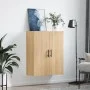 Sonoma oak wall cabinet 69.5x34x90 cm by vidaXL, Sideboards - Ref: Foro24-828447, Price: 68,03 €, Discount: %