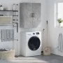 Concrete gray wall cabinet 69.5x34x90 cm by vidaXL, Sideboards - Ref: Foro24-828448, Price: 65,46 €, Discount: %