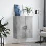 Concrete gray wall cabinet 69.5x34x90 cm by vidaXL, Sideboards - Ref: Foro24-828448, Price: 66,88 €, Discount: %