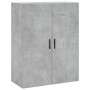 Concrete gray wall cabinet 69.5x34x90 cm by vidaXL, Sideboards - Ref: Foro24-828440, Price: 56,71 €, Discount: %