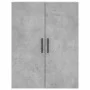 Concrete gray wall cabinet 69.5x34x90 cm by vidaXL, Sideboards - Ref: Foro24-828448, Price: 65,46 €, Discount: %