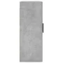 Concrete gray wall cabinet 69.5x34x90 cm by vidaXL, Sideboards - Ref: Foro24-828448, Price: 65,46 €, Discount: %