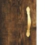 Armario de pared roble ahumado 69,5x34x90 cm de vidaXL, Aparadores - Ref: Foro24-828465, Precio: 88,17 €, Descuento: %