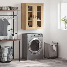 Sonoma oak wall cabinet 69.5x34x90 cm by vidaXL, Sideboards - Ref: Foro24-828455, Price: 84,34 €, Discount: %