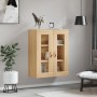 Armario de pared roble Sonoma 69,5x34x90 cm de vidaXL, Aparadores - Ref: Foro24-828455, Precio: 88,38 €, Descuento: %