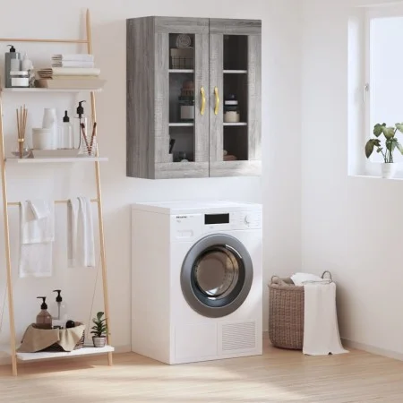 Sonoma gray wall cabinet 69.5x34x90 cm by vidaXL, Sideboards - Ref: Foro24-828466, Price: 80,65 €, Discount: %
