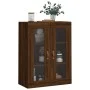 Armario de pared marrón roble 69,5x34x90 cm de vidaXL, Aparadores - Ref: Foro24-828459, Precio: 92,66 €, Descuento: %