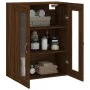 Armario de pared marrón roble 69,5x34x90 cm de vidaXL, Aparadores - Ref: Foro24-828459, Precio: 92,66 €, Descuento: %