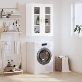 White wall cabinet 69.5x34x90 cm by vidaXL, Sideboards - Ref: Foro24-828460, Price: 90,25 €, Discount: %