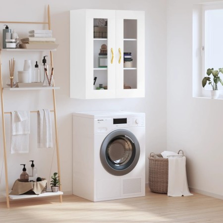 White wall cabinet 69.5x34x90 cm by vidaXL, Sideboards - Ref: Foro24-828460, Price: 90,79 €, Discount: %