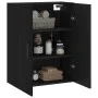 Black wall cabinet 69.5x34x90 cm by vidaXL, Sideboards - Ref: Foro24-828445, Price: 86,53 €, Discount: %