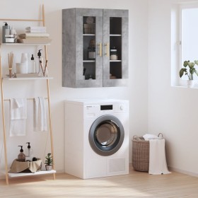 Concrete gray wall cabinet 69.5x34x90 cm by vidaXL, Sideboards - Ref: Foro24-828472, Price: 85,51 €, Discount: %