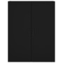 Schwarzer Wandschrank 69,5x34x90 cm von vidaXL, Sideboards - Ref: Foro24-828437, Preis: 72,44 €, Rabatt: %