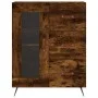 Sideboard aus geräuchertem Eichenholzwerkstoff, 69,5 x 34 x 90 cm von vidaXL, Sideboards - Ref: Foro24-828017, Preis: 68,47 €...