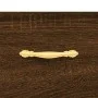 Sideboard aus brauner Eiche 69,5x34x90 cm von vidaXL, Sideboards - Ref: Foro24-828027, Preis: 95,49 €, Rabatt: %