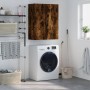 Armario de pared roble ahumado 69,5x34x90 cm de vidaXL, Aparadores - Ref: Foro24-828449, Precio: 67,98 €
