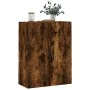 Wandschrank aus geräucherter Eiche, 69,5 x 34 x 90 cm von vidaXL, Sideboards - Ref: Foro24-828449, Preis: 66,47 €, Rabatt: %
