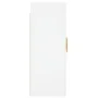 Armario de pared blanco 69,5x34x90 cm de vidaXL, Aparadores - Ref: Foro24-828468, Precio: 101,87 €, Descuento: %