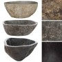 Lavabo ovalado piedra de río (37-46)x(29-36) cm
