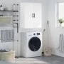 Armario de pared blanco 69,5x34x90 cm de vidaXL, Aparadores - Ref: Foro24-828444, Precio: 72,70 €, Descuento: %