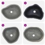 Lavabo ovalado piedra de río (37-46)x(29-36) cm