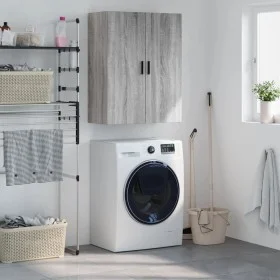 Sonoma gray wall cabinet 69.5x34x90 cm by vidaXL, Sideboards - Ref: Foro24-828442, Price: 65,85 €, Discount: %