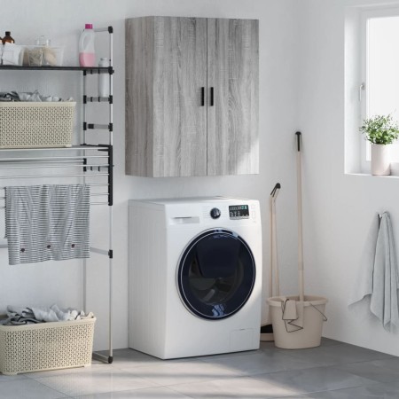 Armario de pared gris Sonoma 69,5x34x90 cm de vidaXL, Aparadores - Ref: Foro24-828442, Precio: 67,49 €, Descuento: %