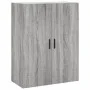 Sonoma gray wall cabinet 69.5x34x90 cm by vidaXL, Sideboards - Ref: Foro24-828442, Price: 66,61 €, Discount: %