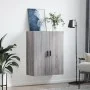 Sonoma gray wall cabinet 69.5x34x90 cm by vidaXL, Sideboards - Ref: Foro24-828442, Price: 66,61 €, Discount: %