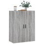 Armario de pared gris Sonoma 69,5x34x90 cm de vidaXL, Aparadores - Ref: Foro24-828442, Precio: 67,49 €, Descuento: %