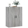 Sonoma gray wall cabinet 69.5x34x90 cm by vidaXL, Sideboards - Ref: Foro24-828442, Price: 66,61 €, Discount: %