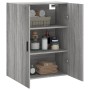 Armario de pared gris Sonoma 69,5x34x90 cm de vidaXL, Aparadores - Ref: Foro24-828442, Precio: 67,49 €, Descuento: %