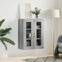Armario de pared gris Sonoma 69,5x34x90 cm de vidaXL, Aparadores - Ref: Foro24-828474, Precio: 87,81 €, Descuento: %