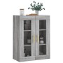 Armario de pared gris Sonoma 69,5x34x90 cm de vidaXL, Aparadores - Ref: Foro24-828474, Precio: 87,81 €, Descuento: %