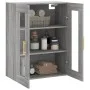 Sonoma gray wall cabinet 69.5x34x90 cm by vidaXL, Sideboards - Ref: Foro24-828474, Price: 88,14 €, Discount: %