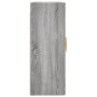 Armario de pared gris Sonoma 69,5x34x90 cm de vidaXL, Aparadores - Ref: Foro24-828474, Precio: 87,81 €, Descuento: %