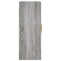 Sonoma gray wall cabinet 69.5x34x90 cm by vidaXL, Sideboards - Ref: Foro24-828474, Price: 88,14 €, Discount: %