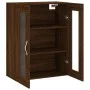 Wandschrank aus brauner Eiche 69,5x34x90 cm von vidaXL, Sideboards - Ref: Foro24-828467, Preis: 78,98 €, Rabatt: %