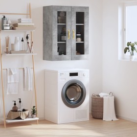 Concrete gray wall cabinet 69.5x34x90 cm by vidaXL, Sideboards - Ref: Foro24-828464, Price: 86,20 €, Discount: %