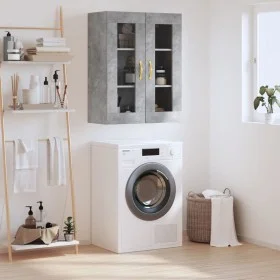 Concrete gray wall cabinet 69.5x34x90 cm by vidaXL, Sideboards - Ref: Foro24-828464, Price: 84,91 €, Discount: %