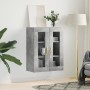 Concrete gray wall cabinet 69.5x34x90 cm by vidaXL, Sideboards - Ref: Foro24-828464, Price: 85,58 €, Discount: %