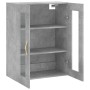 Concrete gray wall cabinet 69.5x34x90 cm by vidaXL, Sideboards - Ref: Foro24-828464, Price: 85,58 €, Discount: %
