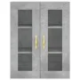 Betongrauer Wandschrank 69,5x34x90 cm von vidaXL, Sideboards - Ref: Foro24-828464, Preis: 84,87 €, Rabatt: %