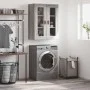 Armario de pared gris Sonoma 69,5x34x90 cm de vidaXL, Aparadores - Ref: Foro24-828458, Precio: 83,78 €, Descuento: %